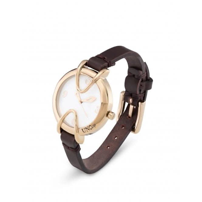 Unisex Brave Gold White Unbeatable Watch REL0144BLNORO0U