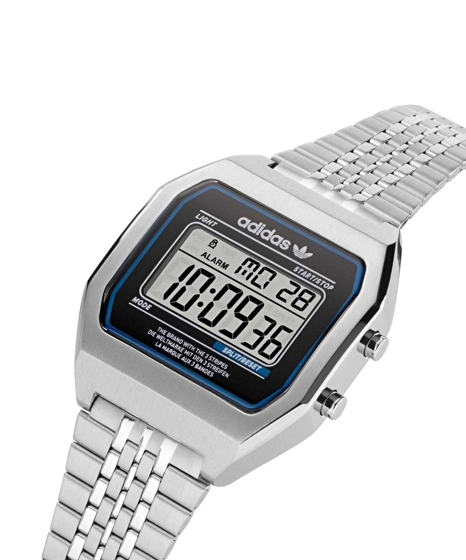 Unisex Digital Two Stainless Steel Watch AOST22072AdidasAOST22072