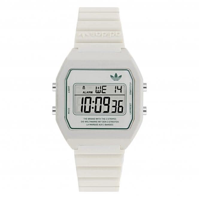 Unisex Digital Two White Watch AOST23557AdidasAOST23557