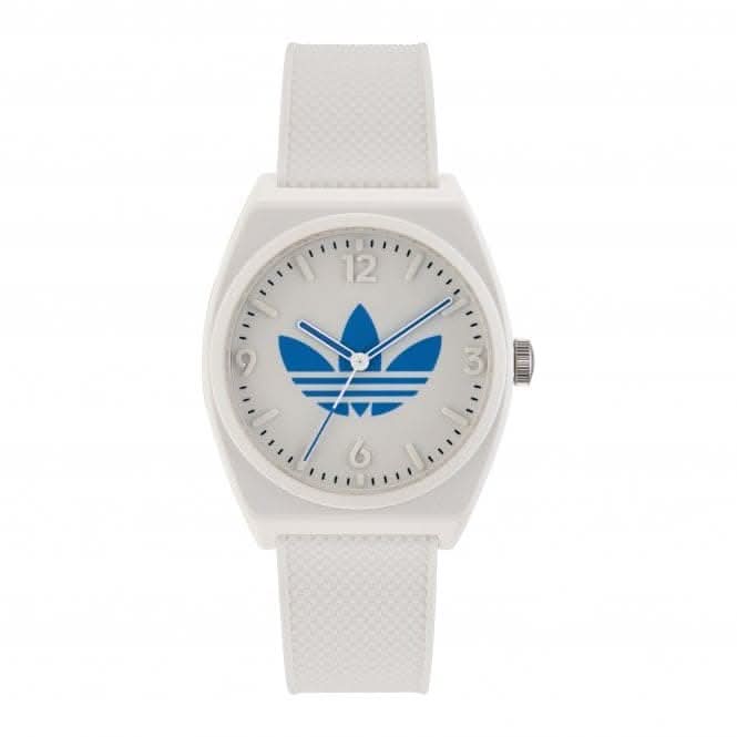 Adidas Unisex Project Two White Watch AOST23048