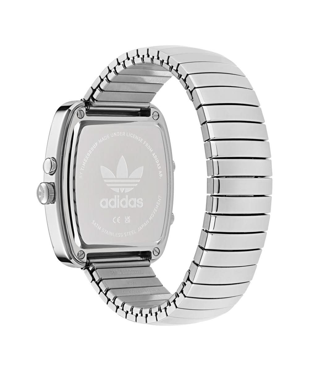 Unisex Retro Wave Three Stainless Steel Watch AOSY25013AdidasAOSY25013