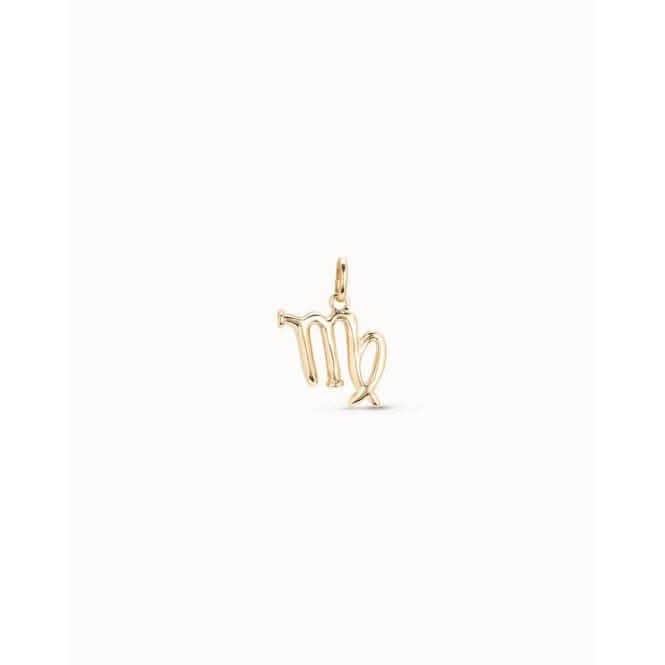 Virgo Golden Metal Charm CHA0201OROVIR0U