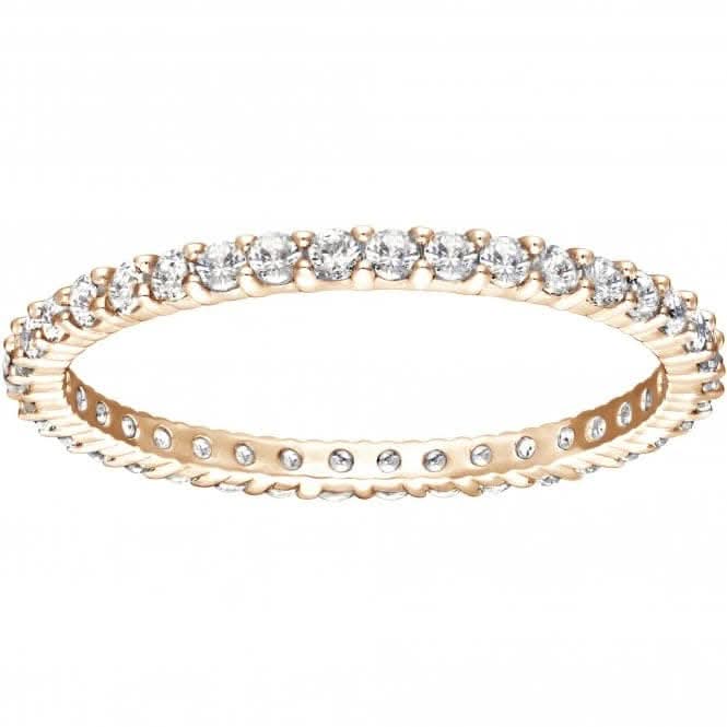 Vittore White Rose Gold-tone Plated Ring