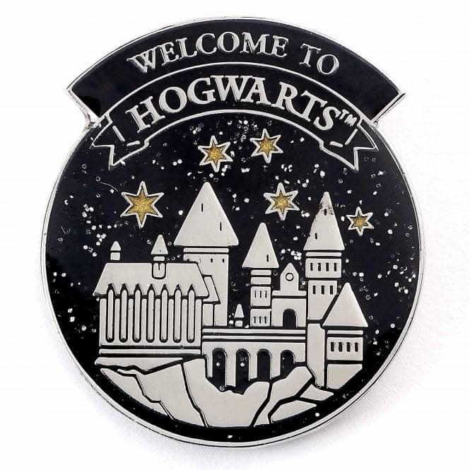 Welcome to Hogwarts Pin Badge