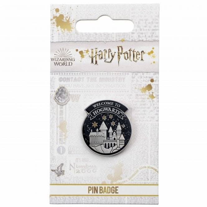 Welcome to Hogwarts Pin Badge