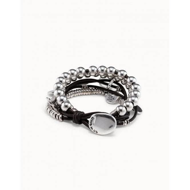 What A Mess! Silver Metal Bracelet