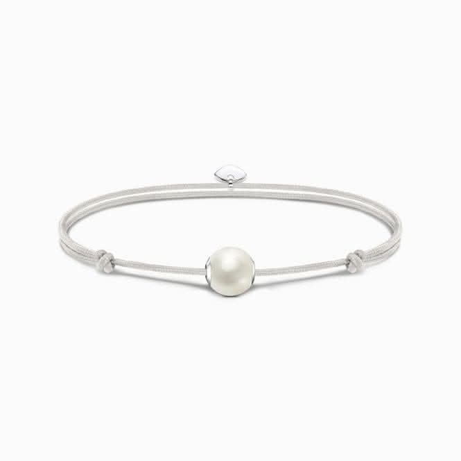 White Nylon Freshwater Pearl Bracelet A2115 - 170 - 14Thomas Sabo Karma BeadsA2115 - 170 - 14