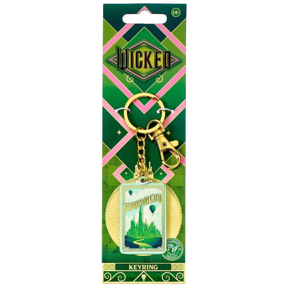 Wicked Emerald City 3D Keyring WKK00004