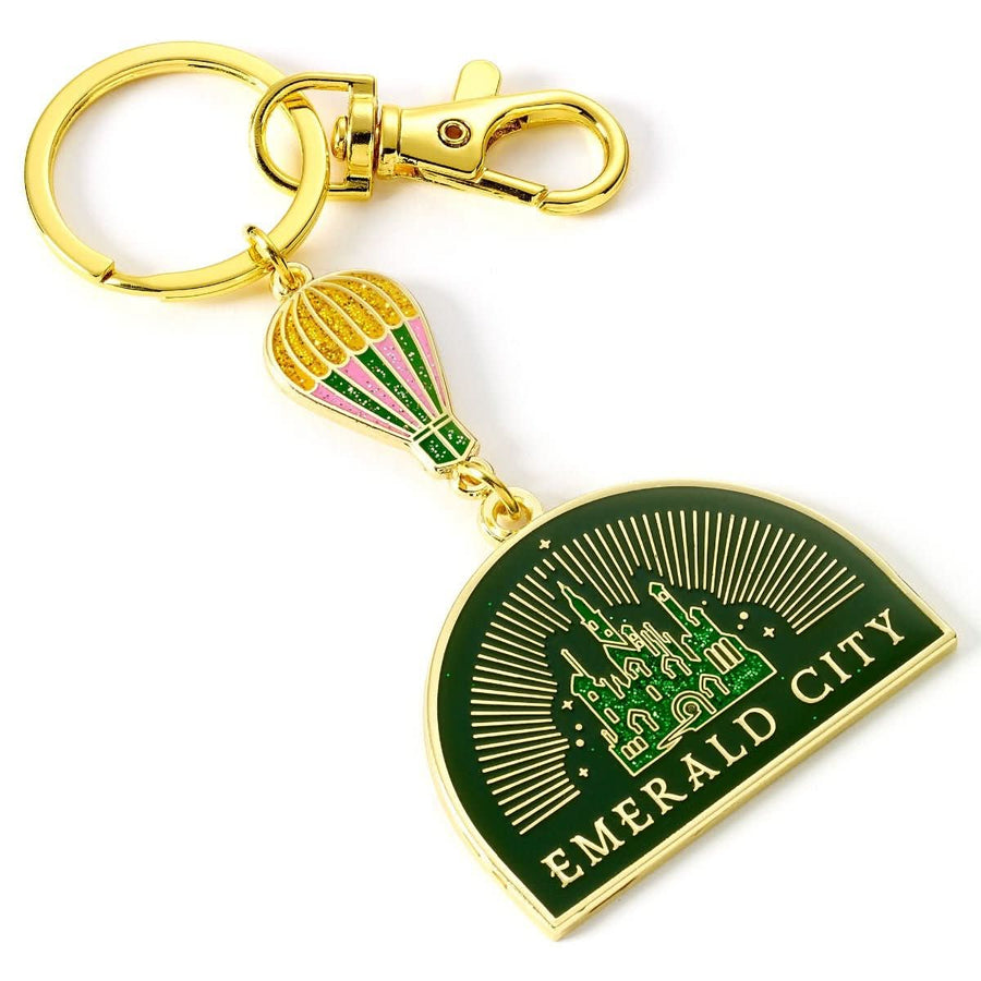 Wicked Emerald City Hot Air Balloon Keyring WKK00002