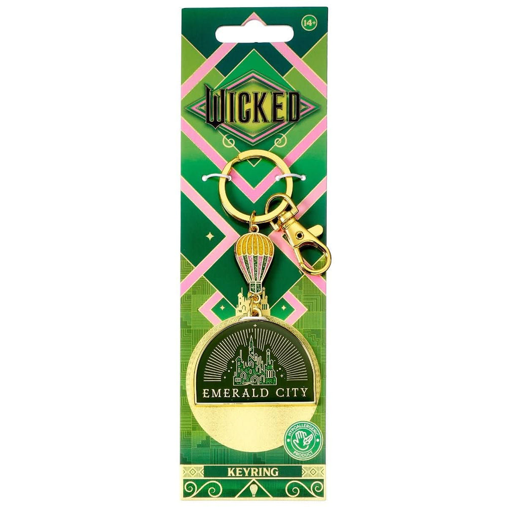 Wicked Emerald City Hot Air Balloon Keyring WKK00002
