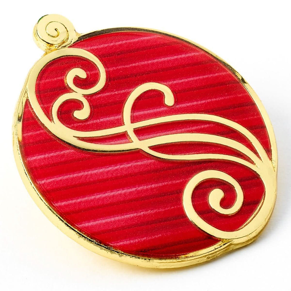 Wicked Glinda Pink Shiz Logo Pin Badge WKPB0003