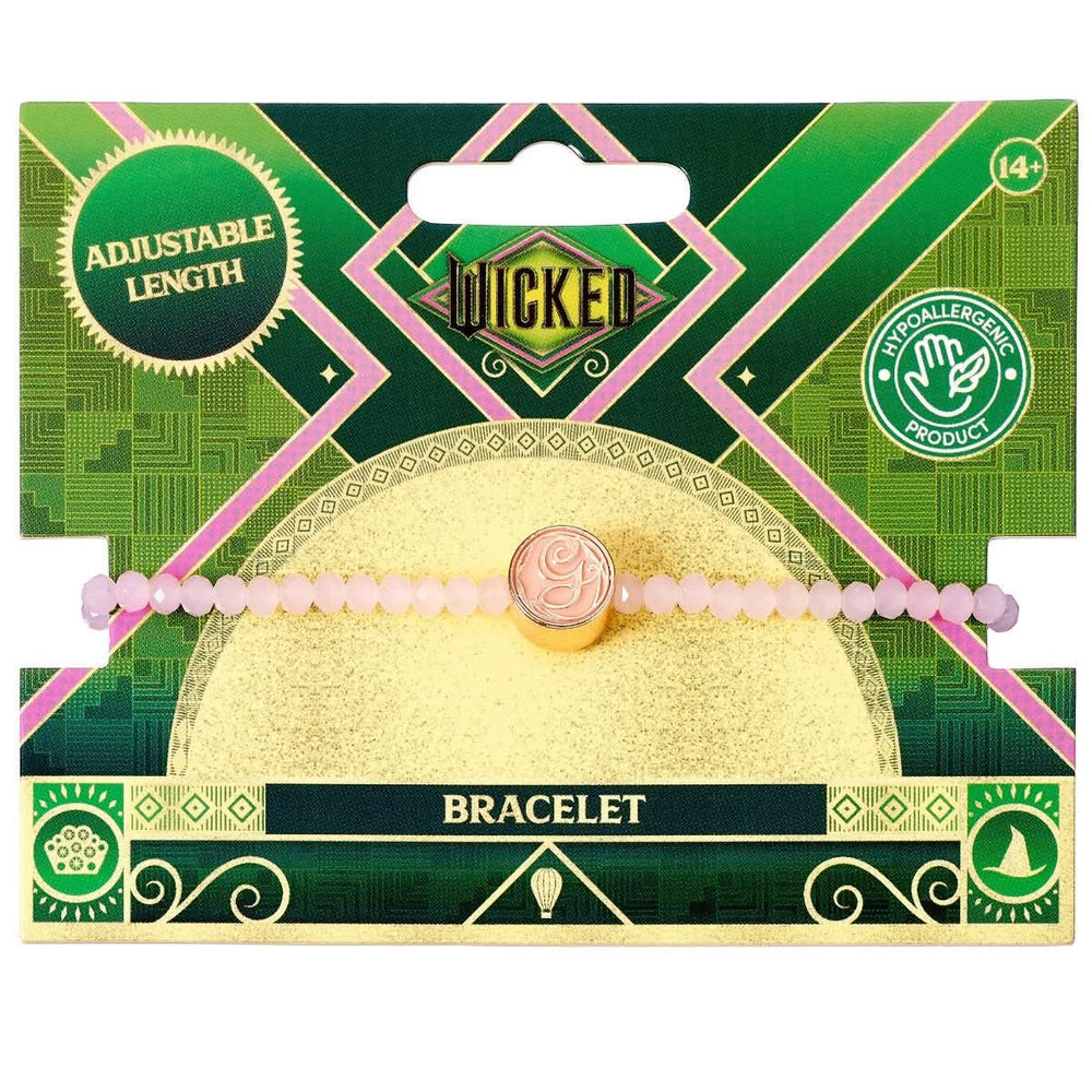 Wicked Glinda Rose Quartz Friendship Bracelet WKB00001