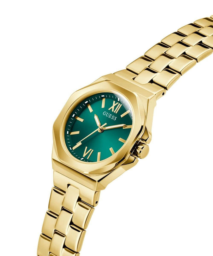 Women's Gold Green Empress Watch GW0873L2Guess WatchesGW0873L2