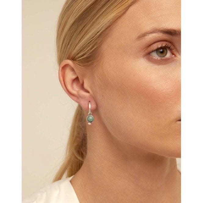 Wow! Charm Turquoise Natural Stone Piercing Charm CHP0040AZUMTL0U