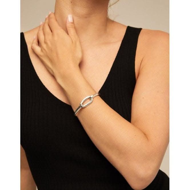 Wowvni Silver Metal BraceletUNOde50PUL2254MTL0000L