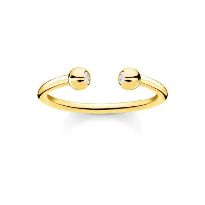 Yellow Gold Piercing Ring TR2319 - 414 - 14Thomas Sabo Charm Club CharmingTR2319 - 414 - 14 - 48