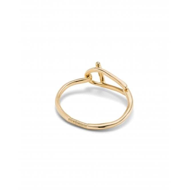 Youngster 18k Gold-Plated Rigid Medium Link Inner Bangle PUL2427ORO0000M
