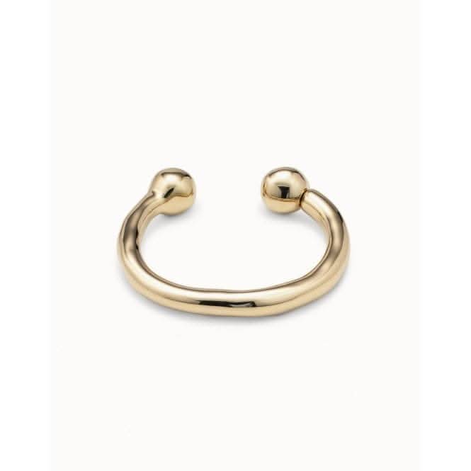 Zen Golden Metal Bangle PUL0467ORO