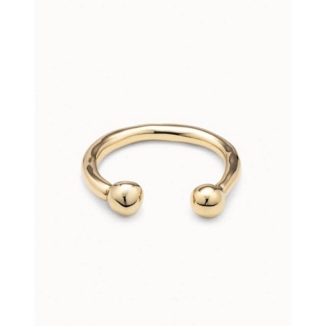 Zen Golden Metal Bangle PUL0467ORO