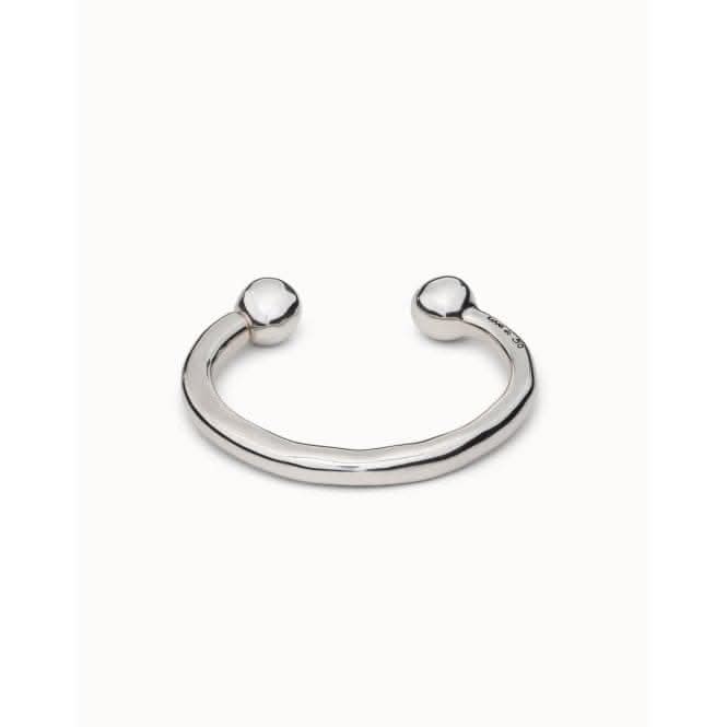 Zen Silver Metal Bangle