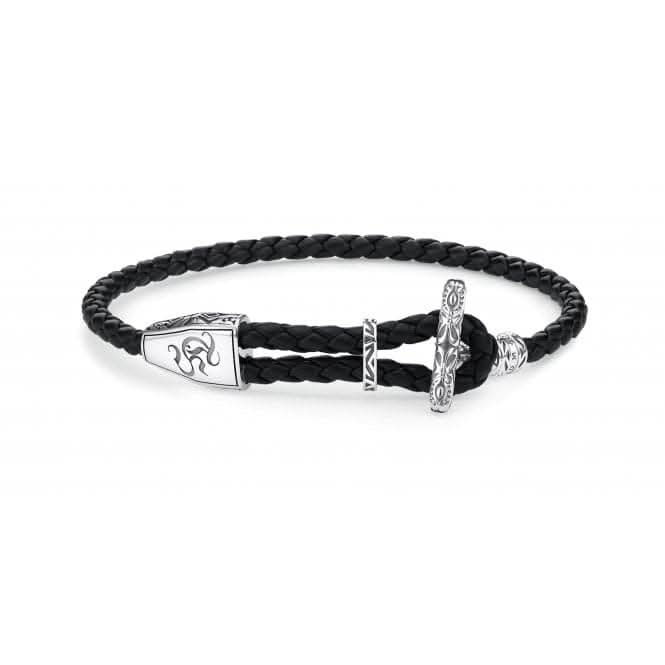 Thomas Sabo men’s leather bracelet