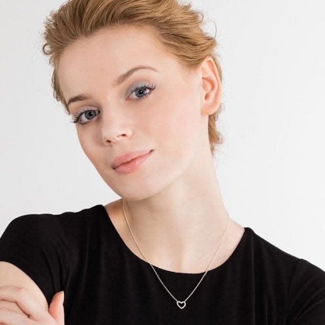Thomas Sabo silver heart necklace