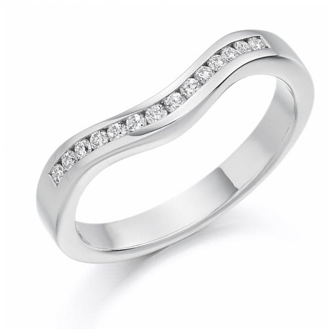 0.16ct Round Brilliant 2.9mm Half Eternity RingThe Harmony CollectionHET1182 - 1H