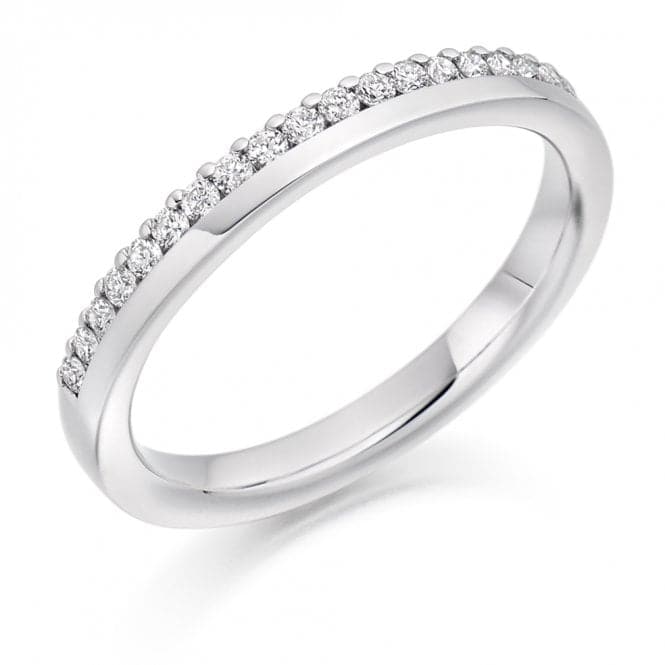 0.22ct Round Brilliant 2.7mm Half Eternity RingThe Harmony CollectionHET2301 - 1H