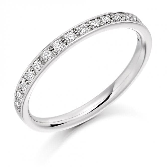 0.25ct Round Brilliant 2.10mm Half Eternity RingThe Harmony CollectionHET1792 - 1H