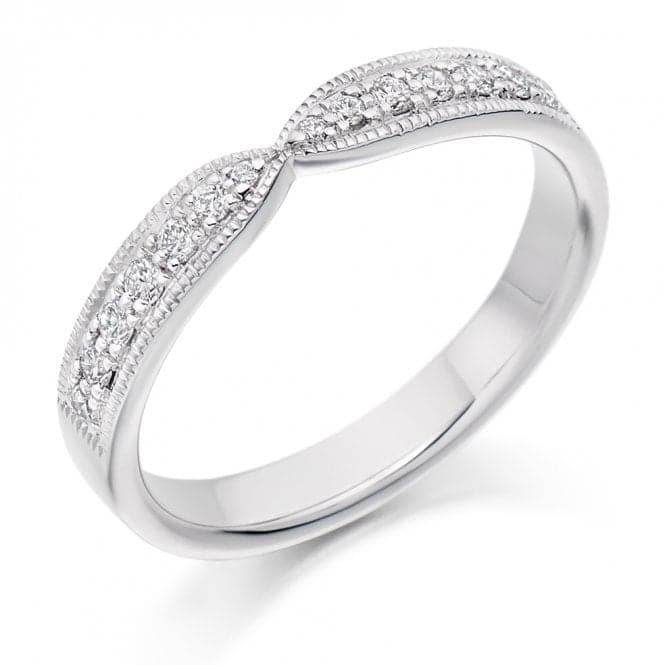 0.2ct Round Brilliant 3.3mm Half Eternity RingThe Harmony CollectionHET2295 - 1H