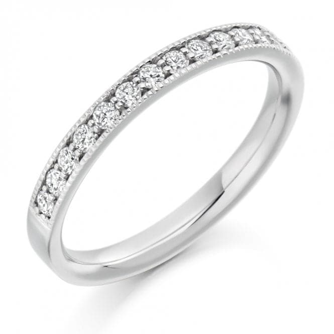 0.33ct Round Brilliant 2.5mm Half Eternity RingThe Harmony CollectionHET1771 - 1H