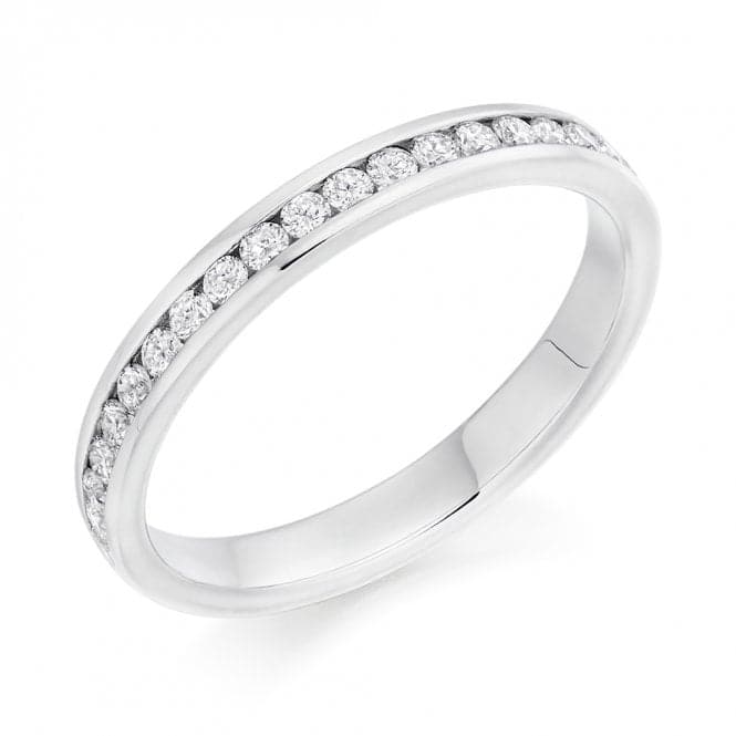 0.33ct Round Brilliant 2.8mm Half Eternity RingThe Harmony CollectionHET8603 - 1H