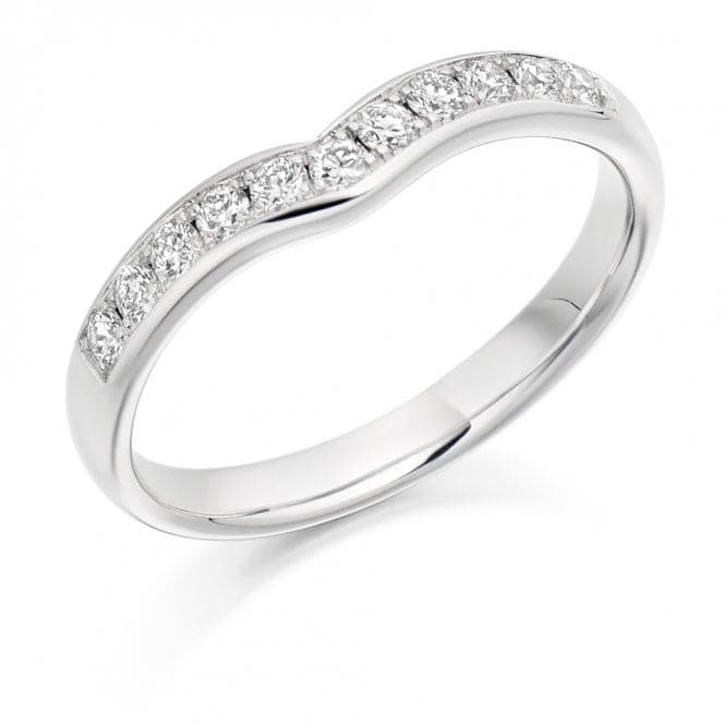 0.3ct Round Brilliant 3mm Half Eternity RingThe Harmony CollectionHET2302 - 1H