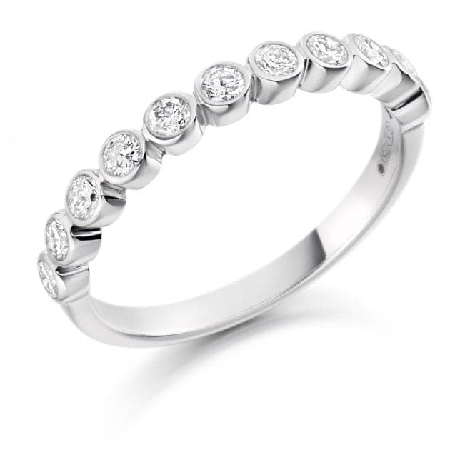 0.5ct Round Brilliant 2.6mm Half Eternity RingThe Harmony CollectionHET1411 - 1H