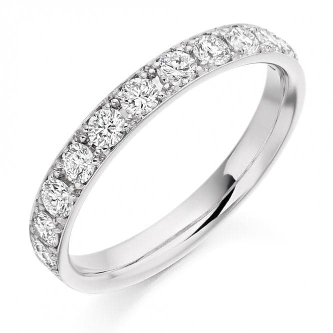 0.65ct Round Brilliant 3mm Half Eternity RingThe Harmony CollectionHET2121 - 1H