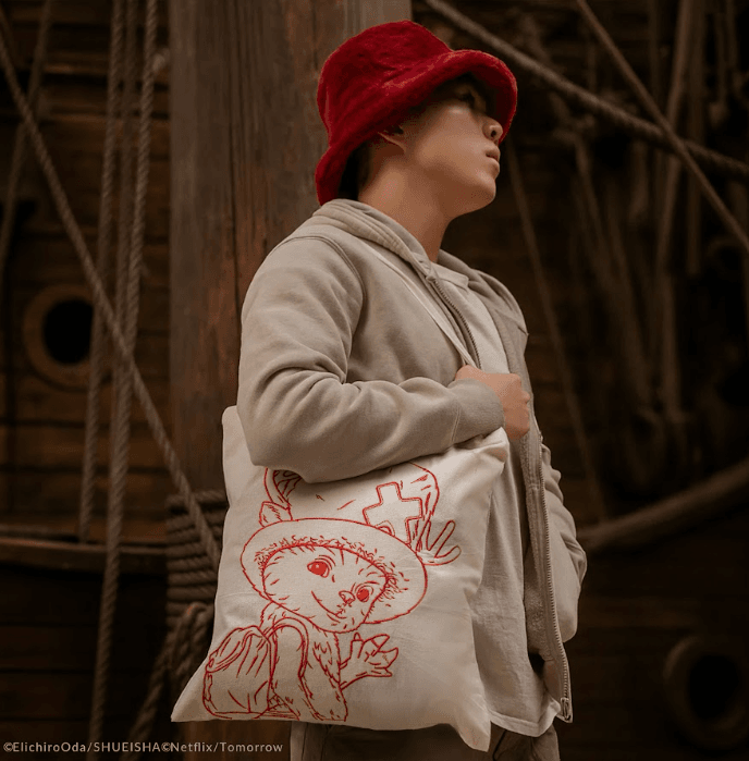 Tote Bag Embroidery - Chopper's Sketch CR2492