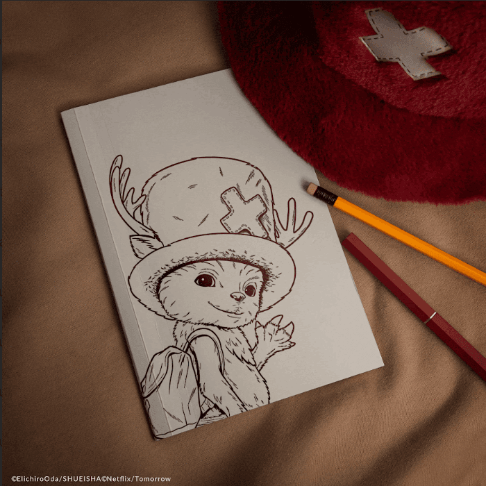 Notebook Softcover- Chopper's Sketch CR5197