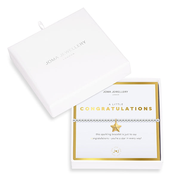 Beautifully Boxed A littles Congratulations Bracelet 4756