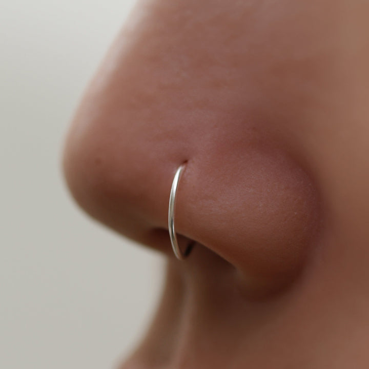 Simple Nose Hoop-3
