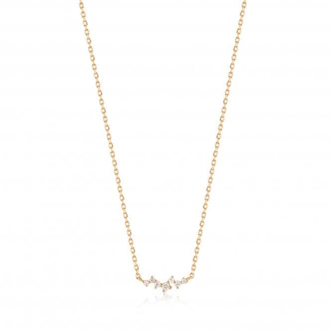 14ct Gold Stargazer Diamond Constellation Necklace NAU002 - 01YGAnia Haie GoldNAU002 - 01YG