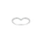 Dew Zirconia Wishbone Ring 1783CZ