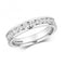 18ct 10 Stone 1/2 Eternity Channel Set White Gold Ring RDQ148WDiamond JewelleryRDQ148W/J
