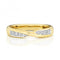18ct Gold Crossover Band Ring WQ242/IWedding BandsWQ242/J