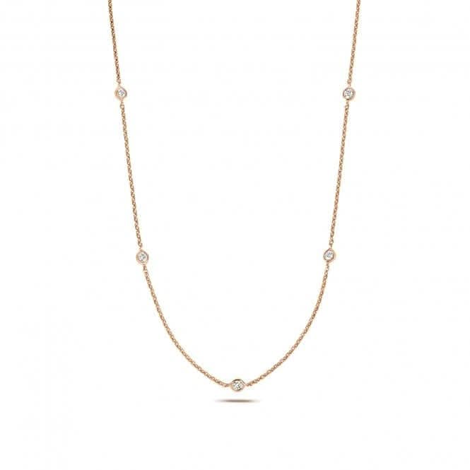 18ct Gold Diamond 16/17 Inch Necklace NDQ103RDiamond JewelleryNDQ103R