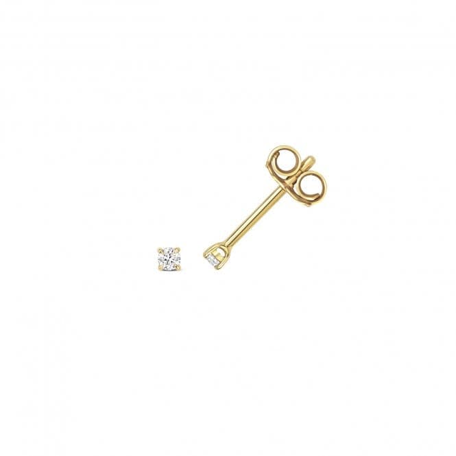 18ct Gold Diamond 4 Claw Earring Studs EDQ340Diamond JewelleryEDQ340