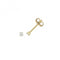 18ct Gold Diamond 4 Claw Earring Studs EDQ341Diamond JewelleryEDQ341
