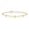 18ct Gold Diamond 6.5/7.5 Inch Bracelet BDQ016Diamond JewelleryBDQ016