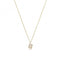 18ct Gold Diamond Initial Necklace NDQ154/BDiamond JewelleryNDQ154/B