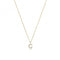 18ct Gold Diamond Initial Necklace NDQ154/CDiamond JewelleryNDQ154/C
