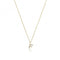 18ct Gold Diamond Initial Necklace NDQ154/FDiamond JewelleryNDQ154/F